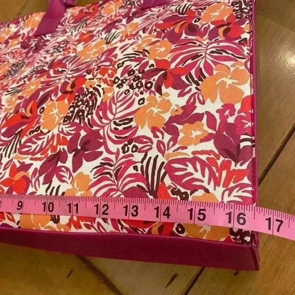 Trina Turk Women's Tote Adjustable Strap Faux Leather Spring Majorelle Garden - Picture 8 of 14